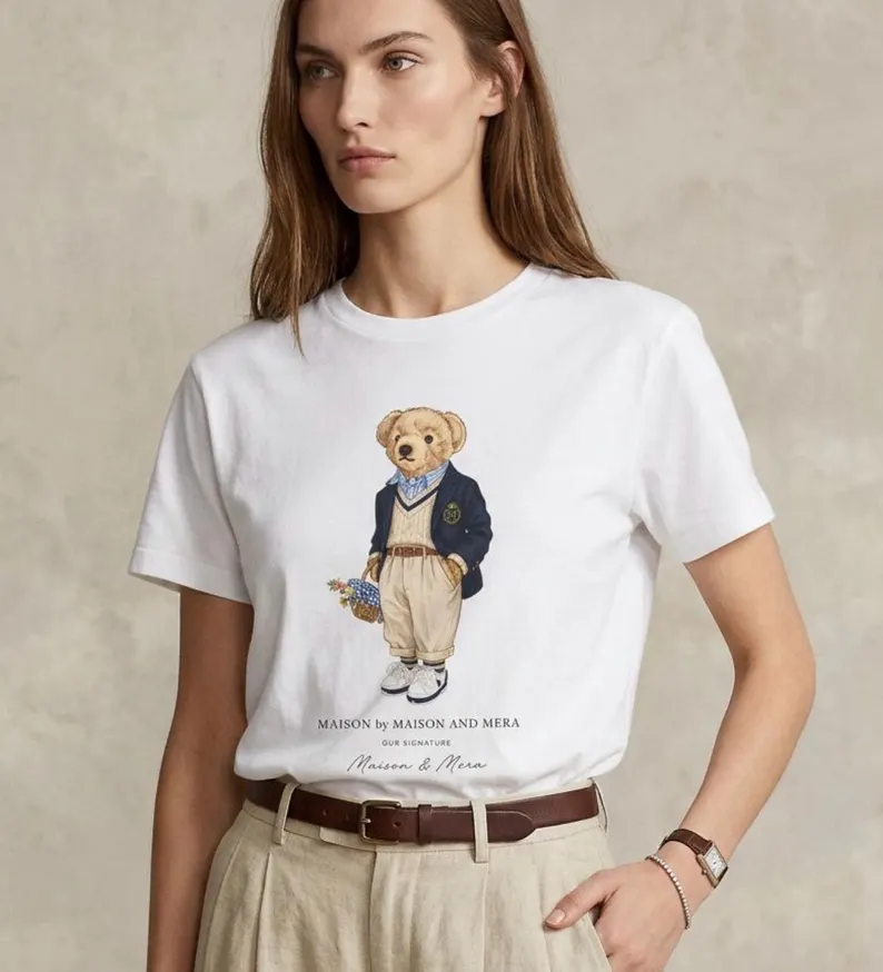 il_794xN.8113191675_7oke Preppy Teddy Bear Tee Old Money Aesthetic Shirt